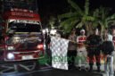 Pemberangkatan karnaval budaya oleh Kades Hariono (Foto: Abdullah pendoposatu.id)