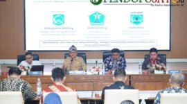 Kepala Bakorwil Malang, Asep Kusdinar koordinasi antara BPBD Pemprov Jatim dengan BPBD Kabupaten/Kota dalam mengatasi kekeringan (Foto: bgs pendoposatu.id)