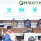 Kepala Bakorwil Malang, Asep Kusdinar koordinasi antara BPBD Pemprov Jatim dengan BPBD Kabupaten/Kota dalam mengatasi kekeringan (Foto: bgs pendoposatu.id)