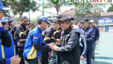 Kepala Bakorwil III Malang, Asep Kusdinar saat menyambut peserta lomba LPBB (Foto: bgs pendoposatu.id)