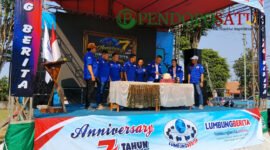 Jakaran redaksi dan wartawan lumbung berita saat foto bersama (Foto: Abdullah pendoposatu.id)