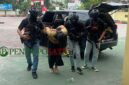 Salah satu terorisme jaringan Daulah Islamiyah yang diamankan oleh Densus 88 Mabes Polri (Foto: Agus S pendoposatu.id)