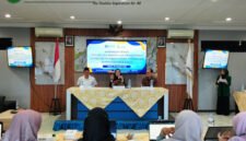 Rektor UIBU Malang, Dr. Nurcholis Sunuyeko, M.Si saat membuka Bimtek LLDIKTI) Wilayah VII Jawa Timur (Foto: bgs pendoposatu.id)