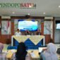Rektor UIBU Malang, Dr. Nurcholis Sunuyeko, M.Si saat membuka Bimtek LLDIKTI) Wilayah VII Jawa Timur (Foto: bgs pendoposatu.id)