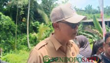 Kepala DPUBM Kabupaten Malang, Khairul Isnaidi Kusuma saat di konfirmasi oleh awak media (Foto: bgs pendoposatu.id)