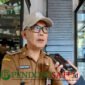 Kepala Dinas Pekerjaan Umum Bina Marga (DPUBM) Kabupaten Malang, Khairul Isnaidi Kusuma saat dikonfirmasi oleh wartawan (Foto: bgs pendoposatu.id)