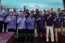 Jajaran Direksi Perumda Tirta Kanjuruhan berfoto dengan Direksi Jasa Tirta I (Foto: bgs pendoposatu.id)