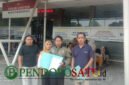 Bupati Lira Pasuruan, Muslimin dan Kuasa Hukum, Heri Siswanto, S.H, M.H (kanan) saat mendampingi korban pelaporan ke Polres Pasuruan (Foto: Abdullah pendoposatu.id)