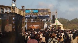 Kemeriahan Malang Bay Fest 2026 di Pantai Wonogoro (Foto: Seno pendoposatu.id)