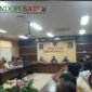 Suasana saat pertemuan Bupati Blitar, Drs.H.Rijanto, M.M bersama perwakilan GMB dan staigholder (Foto: Nadia pendoposatu.id)