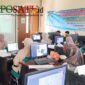 BLK Disnakertrans kabupaten Tulungagung saat melakukan pelatihan kejuruan barista dan desain grafis (Foto: Hanik pendoposatu.id)