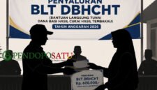 Ilustrasi penerimaan BLT DBHCHT Kabupaten Tulungagung (Foto: Hanik pendoposatu.id)