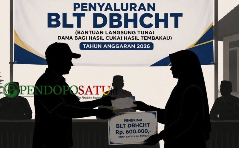 Ilustrasi penerimaan BLT DBHCHT Kabupaten Tulungagung (Foto: Hanik pendoposatu.id)
