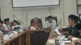 Saat Rapat Dengar Pendapat (RDP) dengan MP3I di gedung DPRD Kabupaten Malang (Foto:bgs pendoposatu.id)