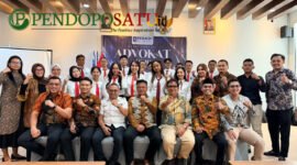 Pelaksana dan peserta UPA Batch ke-2 DPC Peradi Kabupaten Malang (Foto: bgs pendoposatu.id)