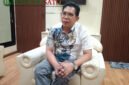 Sekretaris Dinas PUPR Kabupaten Tulungagung, Indra Wibawa saat ditemui dikantornya (Foto: Hanik pendoposatu.id)