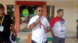 Kuasa Hukum Ahli Waris Ayik Suhaya saat di Pengadilan Negeri Kabupaten Pasuruan (Foto: abdulah pendoposatu.id)