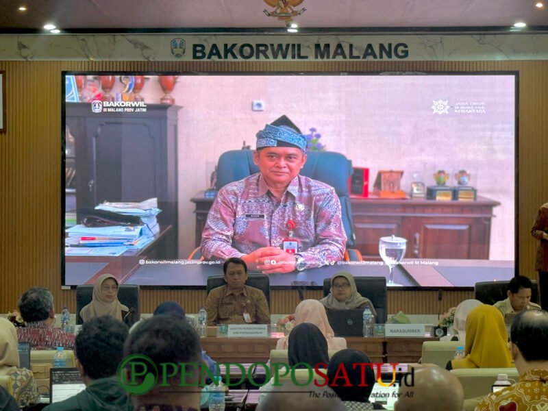 Semiloka Desk Monitoring dan Evaluasi Pokja PKP Kabupaten/Kota di Provinsi Jatim Tahun 2026 bertempat Bakorwil Malang (Hms/Dir)