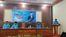 DPW Partai Gelora Kabupaten Pasuruan dan para kader gelar acara reses di Desa Lekok (Foto: Abdullah pendoposatu.id)