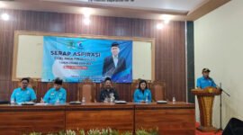 DPW Partai Gelora Kabupaten Pasuruan dan para kader gelar acara reses di Desa Lekok (Foto: Abdullah pendoposatu.id)