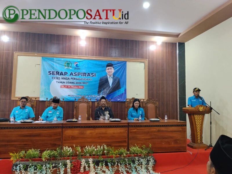 DPW Partai Gelora Kabupaten Pasuruan dan para kader gelar acara reses di Desa Lekok (Foto: Abdullah pendoposatu.id)