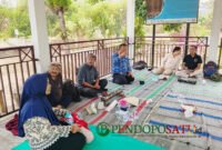 Ahli waris, BPN bersama perangkat desa saat identifikasi berlangsung di desa Bulusari (Foto: Abdulah pendoposatu.id)